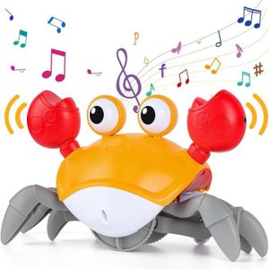 JOUET Crabe Qui Marche Bébé-Jouet Bebe 1 2 Ans avec Lumi