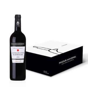 VIN ROUGE Vin AOC Castillon-Côtes de Bordeaux - Carton de 12