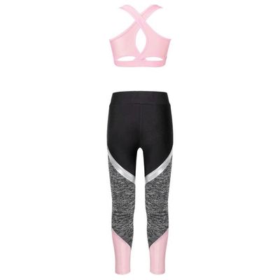 Nike - Ensemble legging sport rose fille