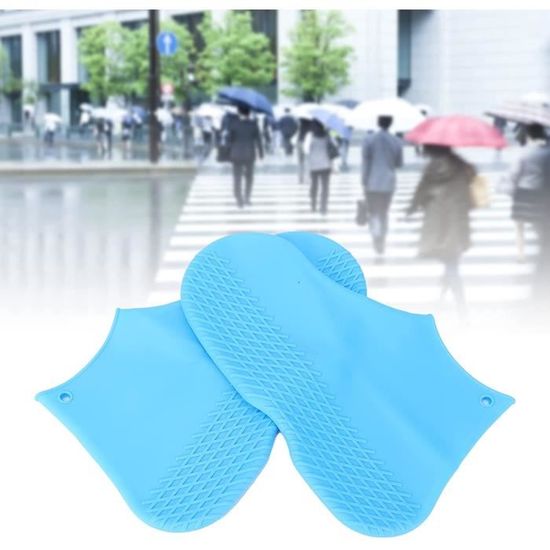 Lot De 10 Couvre-chaussures Imperméables Transparents - Enfants - Protection Pluie - Antidérapant - 2