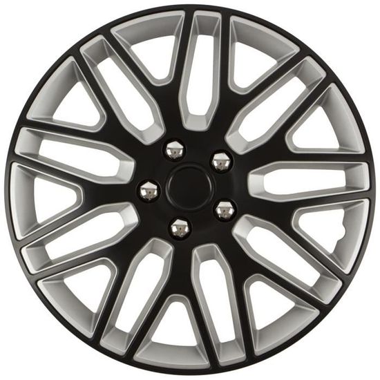 Enjoliveur 13 Pouces Jeu D'enjoliveurs AUTO-STYLE 13 Pouces - Argenté (lot De 4) Enjoliveurs 13 Pouces