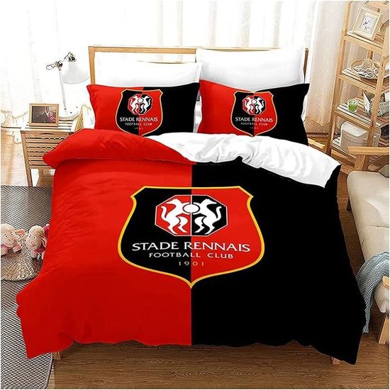 Housse De Couette 3D Liverpool FC - Ensemble 3 Pièces Taille Queen, Microfibre | Neuf Avec étiquettes