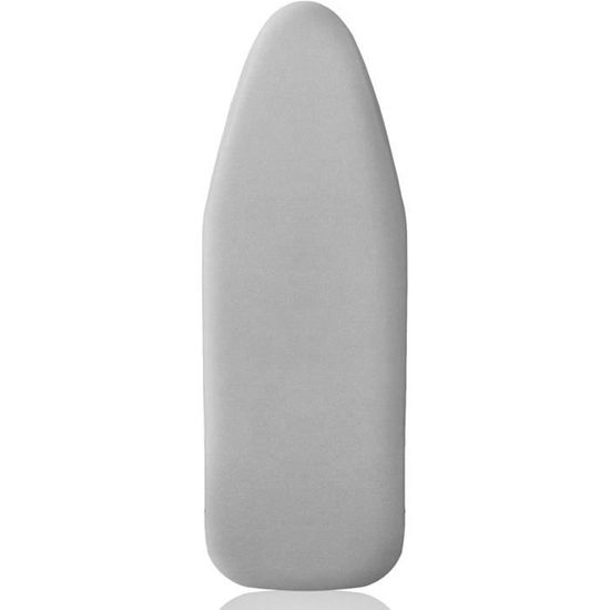 Housse De Planche à Repasser Minky Premium 122x38cm + 3 Clips - Installation Ultra Facile Et Surface Parfaitement Lisse