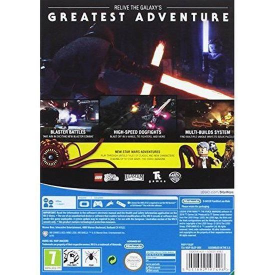 Warner Bros Interactive Jeux Video Wii U Lego Star Wars The Force Awakens Cdiscount Jeux Video Warner Bros Interactive Jeux Video Wii U Lego Star Wars The Force Awakens Cdiscount Jeux Video