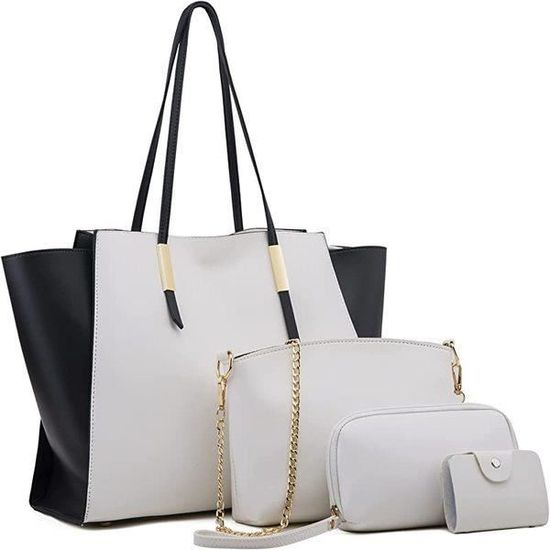 Quatre pièces ensemble de sac à main