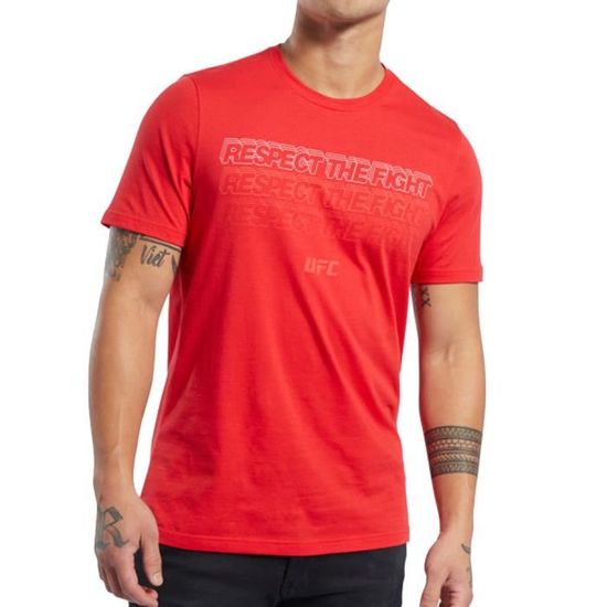 Veste reebok shop ufc homme rouge