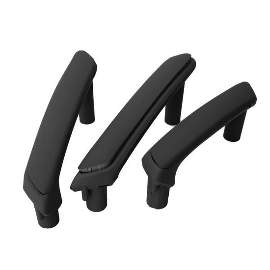 Poignée De Porte Intérieure Avant Droite Pour VW Passat B5 (1998-2005) – Noire ABS, Réf. 3B0867172 / 3B0867180A