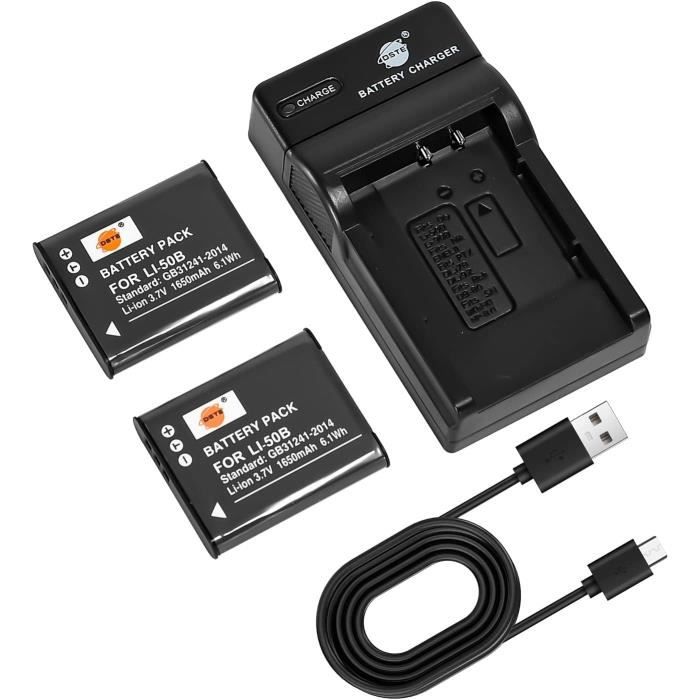 2 Li-50B Battery Dual Charger For Olympus SZ-10 SZ-11 SZ-12 SZ-14 SZ - Foto 12