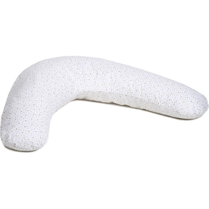 P'TIT ALBATROS Le P'tit Coussin de maternité Coton Etoiles Dorées déhoussable - livré en valisette