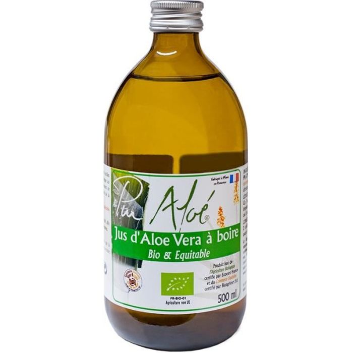 Pur Aloé Jus d'Aloé Vera à Boire 500ml