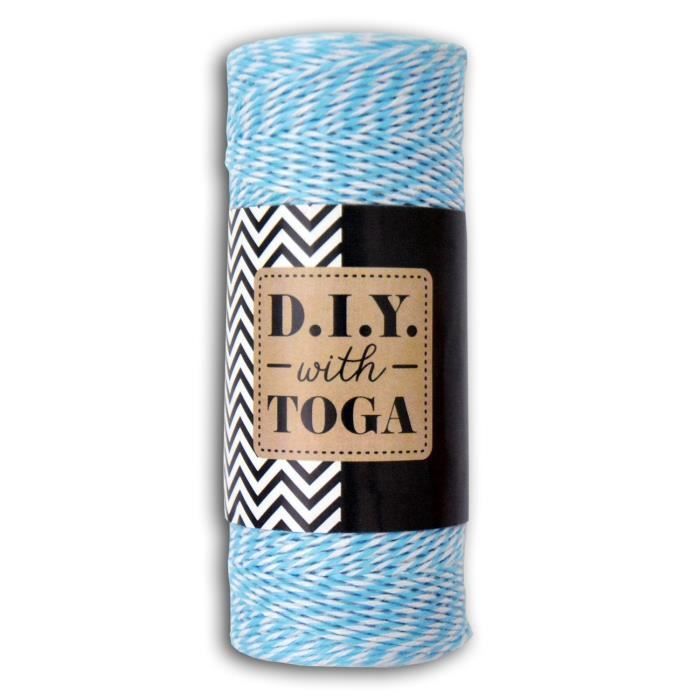 D.I.Y WITH TOGA Baker'S Twine Bobine 100m - Bleu