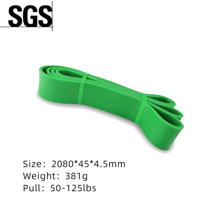 Accessoires Fitness - Musculation,8 niveaux de résistance bandes de boucle élastique élastique chaîne de caoutchouc - Type green