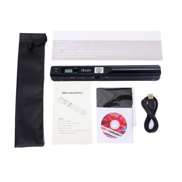 W3520 Scanner portatif de haute définition tenu dans la main de Scanner de stylo de Scanner portatif de petit Scanner