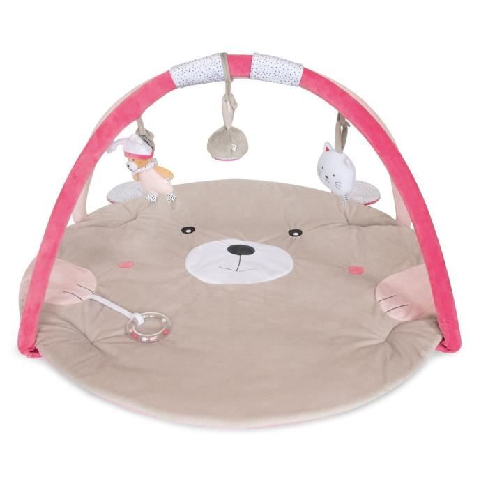 BABY NAT' Brioche et Polochon - Tapis d'éveil Brioche