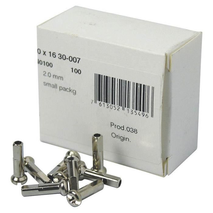 Roues et pneus Accessoires roues Dt Swiss Cable Tips Brass 100 Units