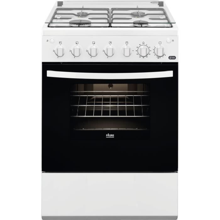 Cuisinières Gaz FAURE FCG612H1WA