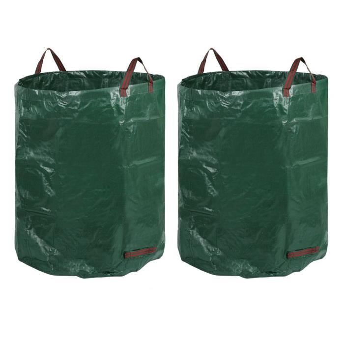 4PCS 500L Sacs de Jardin de Jardin Indéchirable 76 * 76 * 95cm