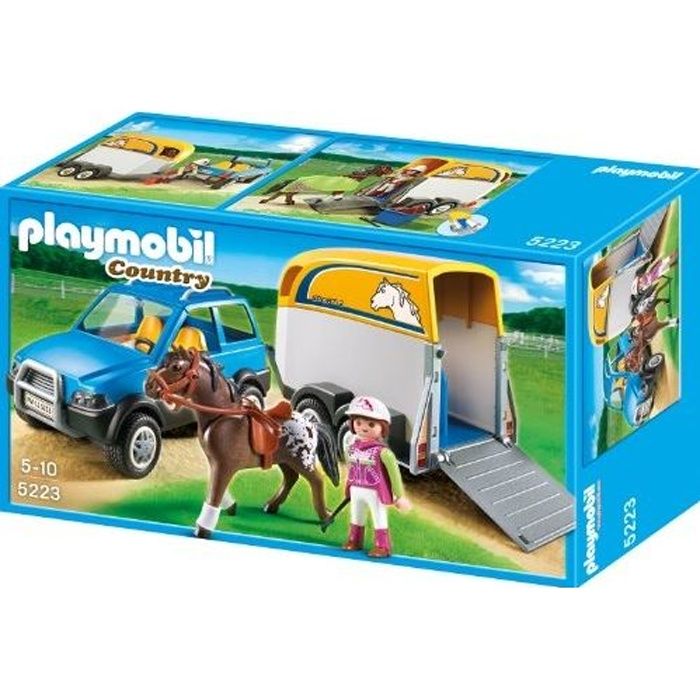 PLAYMOBIL - 5223 - JEU DE CONSTRUCTION - VOITUR…