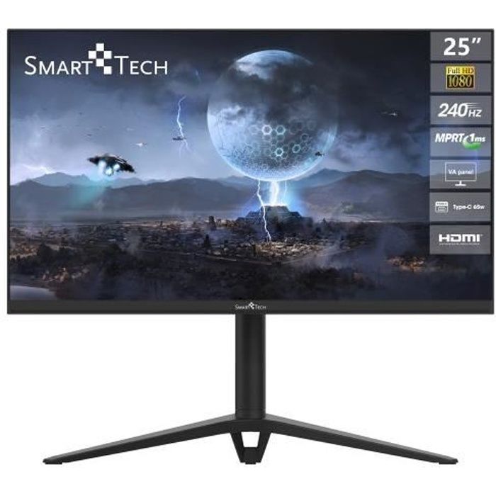 Smart Tech Ecran PC Gaming 25\