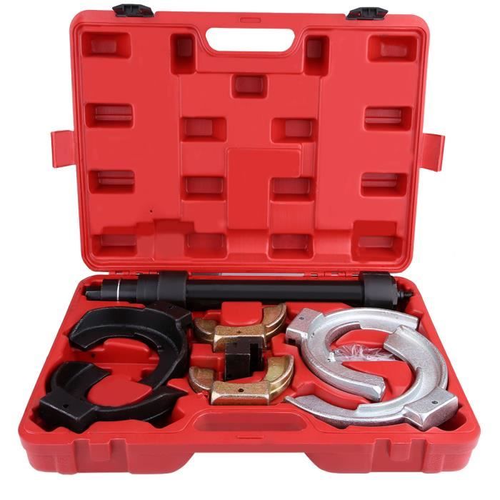 Compresseur à Ressort, Kit de Compresseur de Ressort Kit d'Outil pour Amortisseur Outils pour Ressort Hélicoïdal pour Voiture(10 -JI