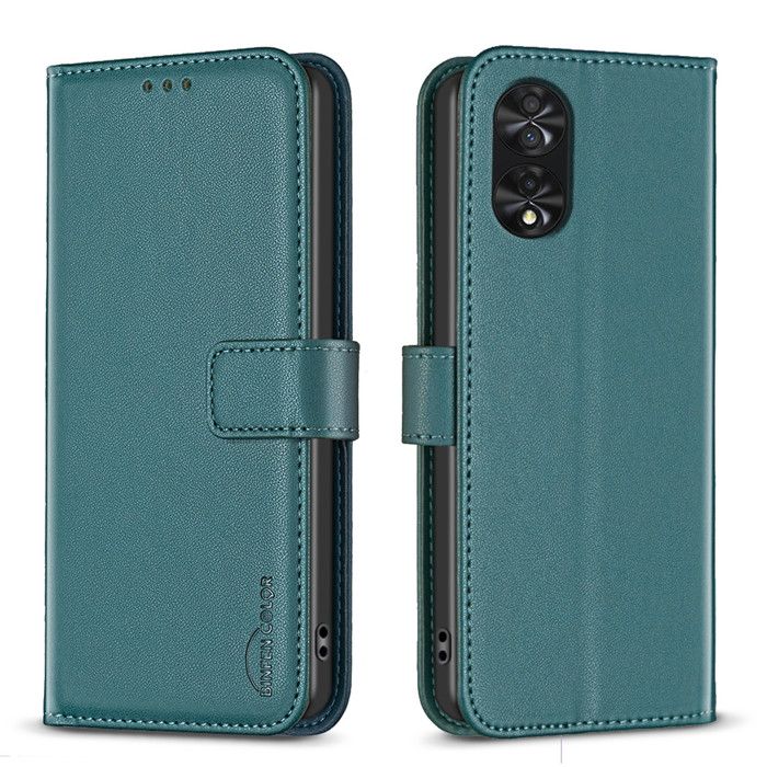 Étui Livre Magnétique Pour TCL 40 SE / 40SE 6156A – Housse Flip Porte-cartes + Verre Trempé Inclus – Noir