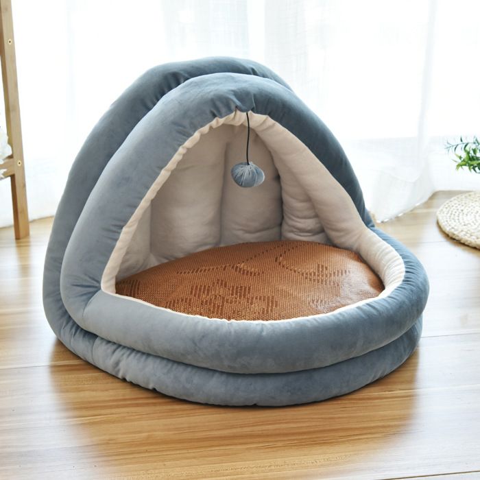 Meilleurs prix pour Lit pour chat, fond antidérapant, panier chaud pour chat, tapis confortable pour chat, adapté aux chats ou aux petits chiens