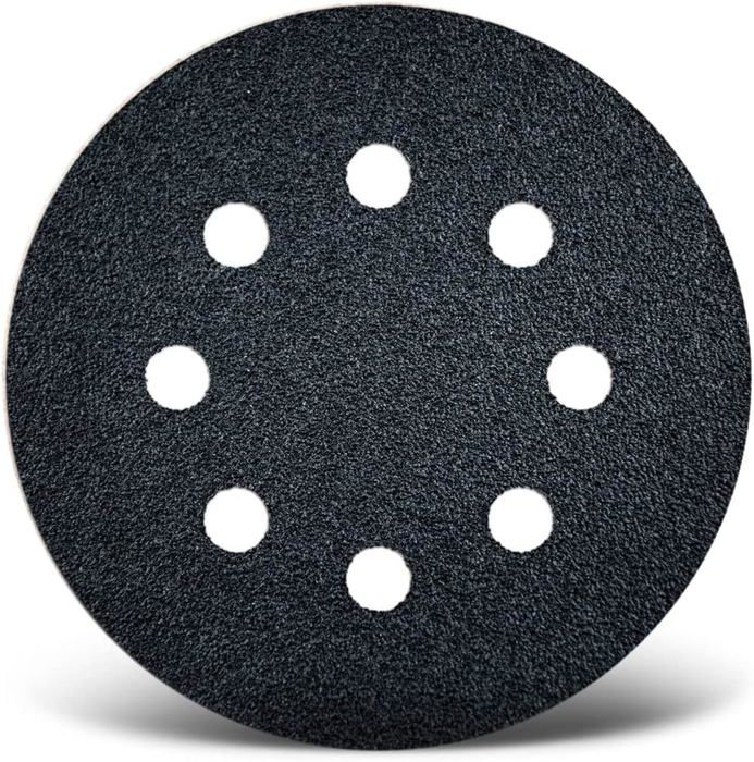 MENZER White Disques Abrasifs Ø225 Mm 6 Trous G240 – Lot De 25, Anti-Obstruction CoolTec Pour Ponceuses Girafe & Plâtre