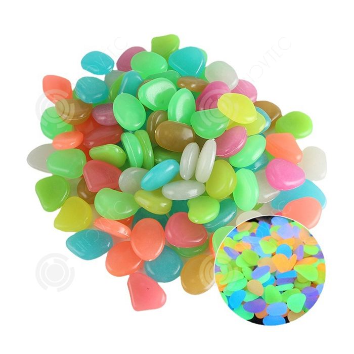 Pierres Lumineuses Fluorescentes – 6000 Cailloux Brillants Pour Aquarium, Jardin, Piscine !