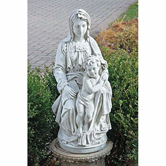 Statue Vénus Design Toscano PD72515 - Sculpture Femme Nue Marbre 44,5cm