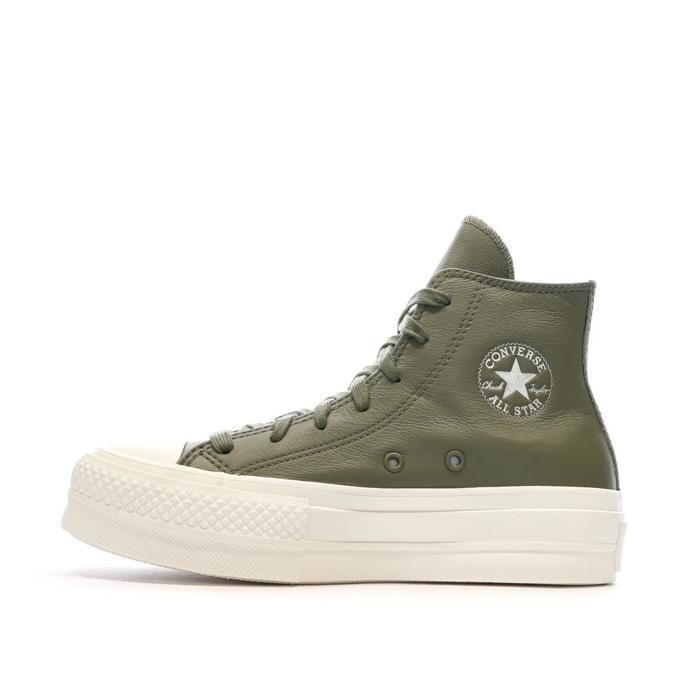Converse Baskets Kaki Femme Converse Chuck Taylor