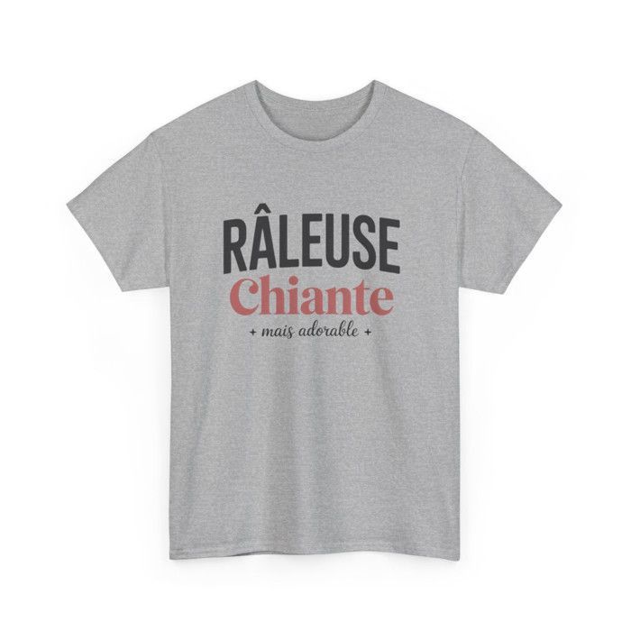 Tee-Shirt Attention Râleuse | Cadeau 68