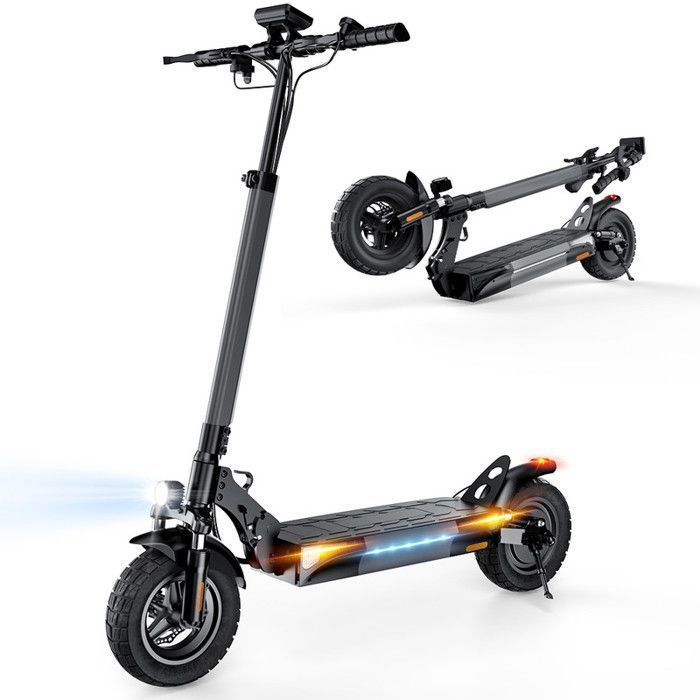 Trottinette Électrique Pliable 10 AGILERIDE AS-P1 Autonomie 35-45km Batterie 48V 14Ah Moteur 1000W Scooter Électrique