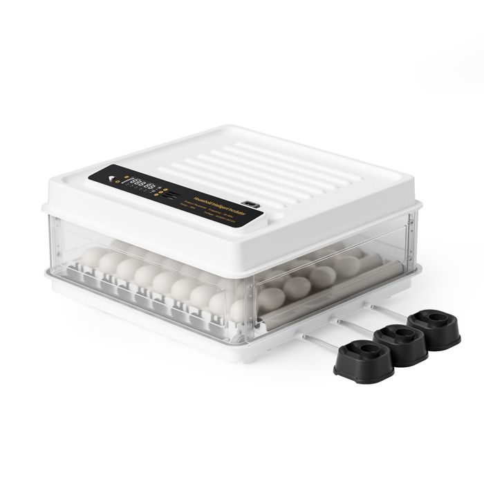 Comparer les prix de Fudajo Couveuse poussin automatique – 4110 W – pour 64 œufs – Système