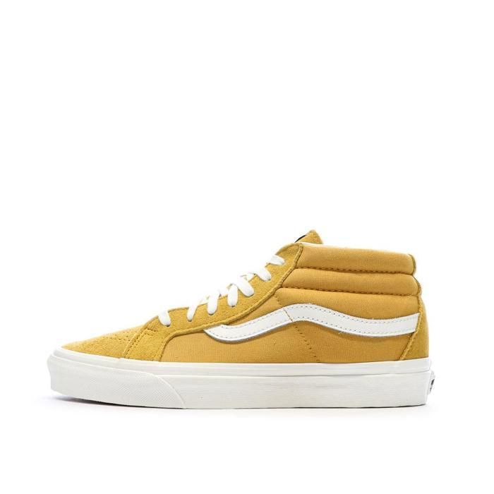 Vans Baskets Jaune Homme Vans Sk8-mid Reissue