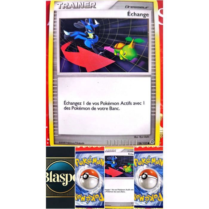 Carte Dresseur Pokémon Échange 128/132 – Diamant & Perle – Carte Officielle