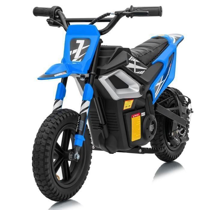 Moto électrique - LALAHO - 250W - Batterie 24V 7Ah - Charge Maximale 60 kg - Autonomie 20 km - Bleu