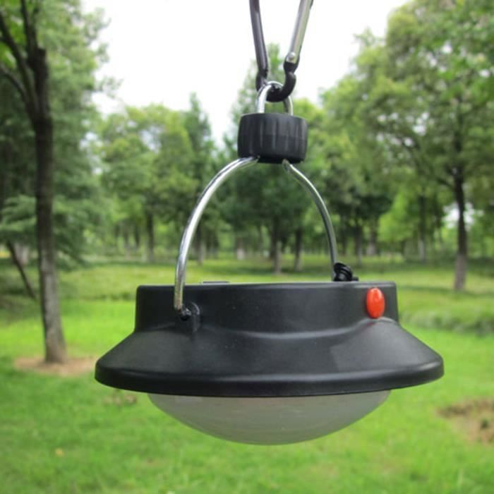 Lanterne de camping éclairage campement camping tente nuit  - BEARWIN -  rechargeable pêche parapluie 3 modes déclairage 3x piles a