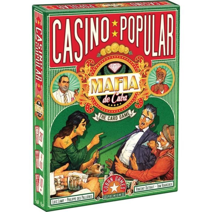 Jeux de société - Mafia de Cuba Casino Popular - Jeux de cartes