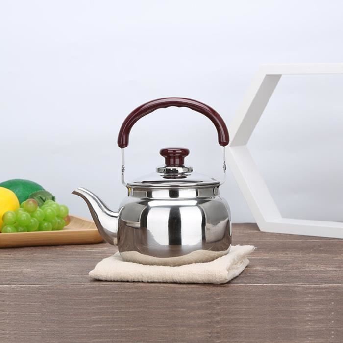 Théière Turque Korkmaz Cintemani 3.1 L - Acier Inoxydable 18/10, Fond Triple Couche, Pour Toutes Plaques