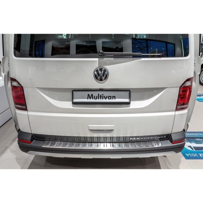 Acier protection de seuil de coffre chargement pour VW T6 et Multivan Facelift 2015-