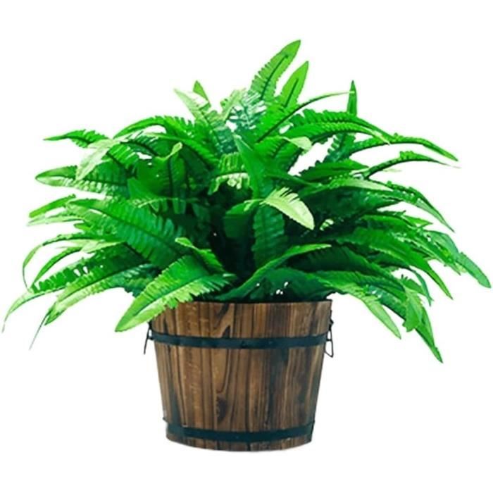 Plantes Artificielles Faux Plantes Vert Réaliste Dill En Pot De Plantes