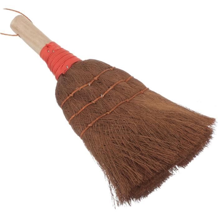 Balai En Bambou LATRAT Pour Wok - Poignée Confortable - Nettoyage Traditionnel Sans Brûlures