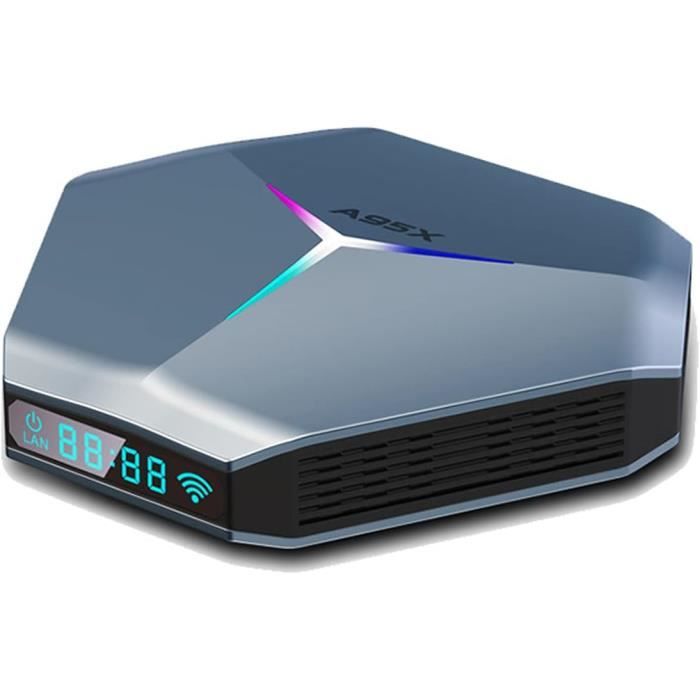 Clé Android TV Stick 14.0 4K – 2 Go RAM, 16 Go ROM, WiFi 6 Dual Band, HDR10+, Processeur H313 – Pour Transformer Votre TV En Smart TV