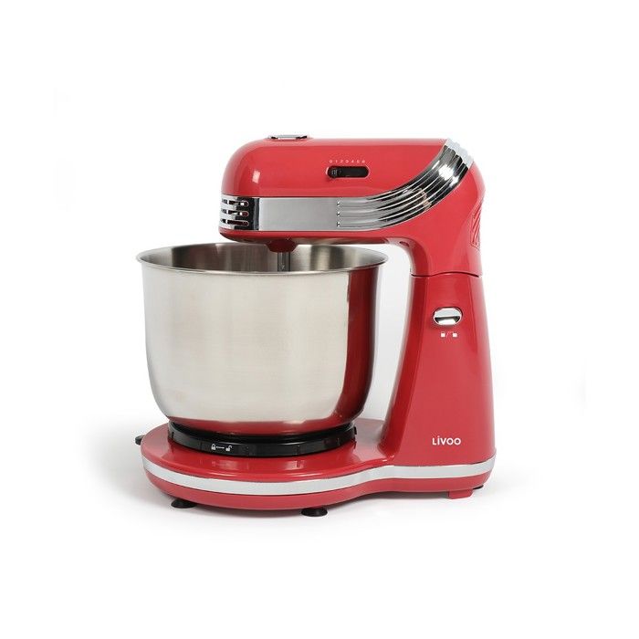 Robot Pâtissier Moulinex Bake Simple - Compact, Fouet, Batteur, Crochet Pétrin, 12 Vitesses, Facile à Utiliser Et Ranger - 5