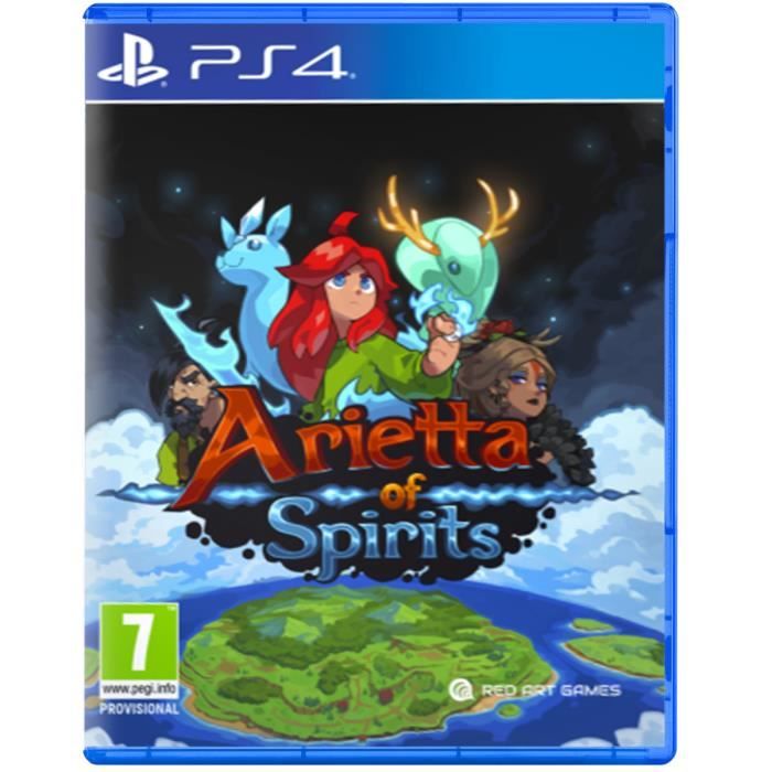 Jeu daventure Arietta of Spirits PS4 - Graphismes en pixel-art rétro originaux et partition musicale inspirée
