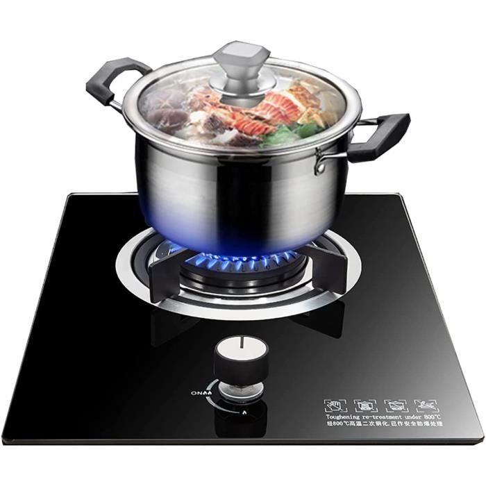 Cuisinière Camping-car GR-903 - 1 Brûleur GPL Avec évier Combo - Inox