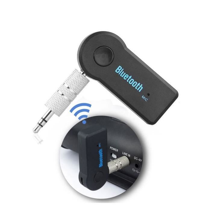 Generic Adaptateur Bluetooth pour voiture audio mini kit mains libres sans  fil système à prix pas cher