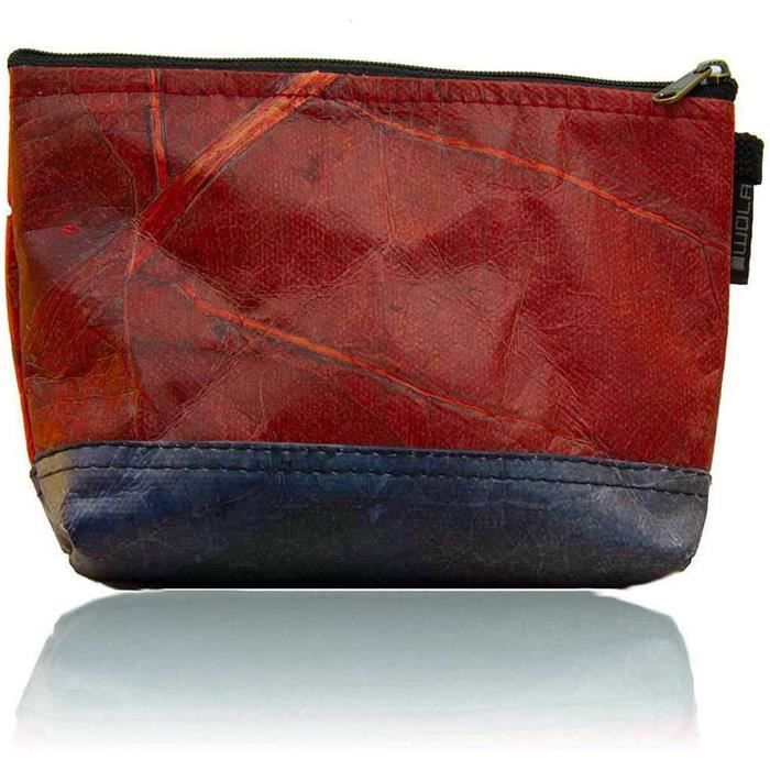 WOLA SELVA Sac a main shopper femme de cuir v/ég/étalien de feuilles de teck grand sac a main