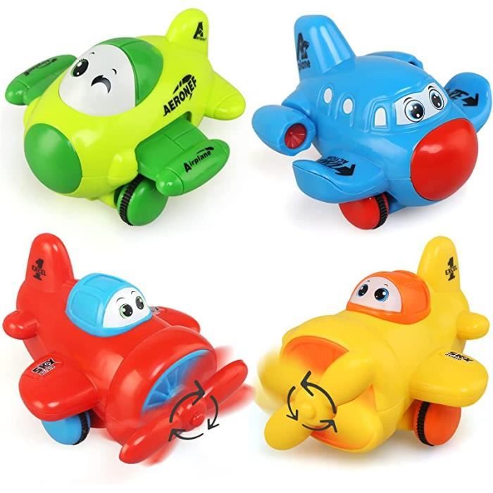Jouet Voiture Enfant 2 Ans Voiture Jouets Pour Bebe Ensemble De 4 Pieces Cadeau Garcon Fille Avion Jouet Pull Back Petite Voiture Cdiscount Puericulture Eveil Bebe
