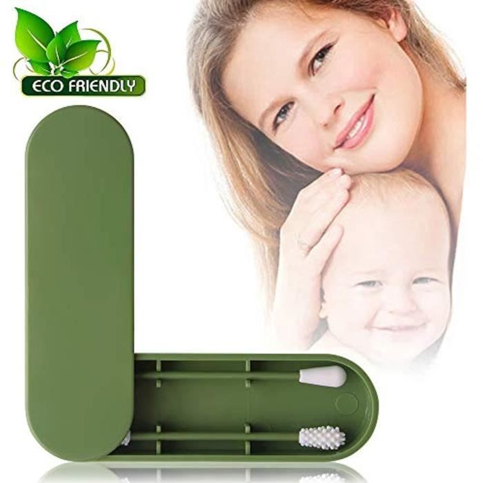 Coton Tige Reutilisable Coton Tige Lavable Ecologique Cotons Tiges Silicone Nettoyage Oreilles Cosmetique Coton Last Swab Q Tip Achat Vente Distributeur De Coton Coton Tige Cdiscount